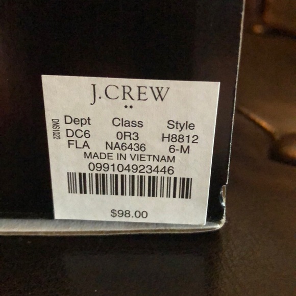 J Crew Canvas Espadrille Wedges - Sz 6 - Picture 4 of 5